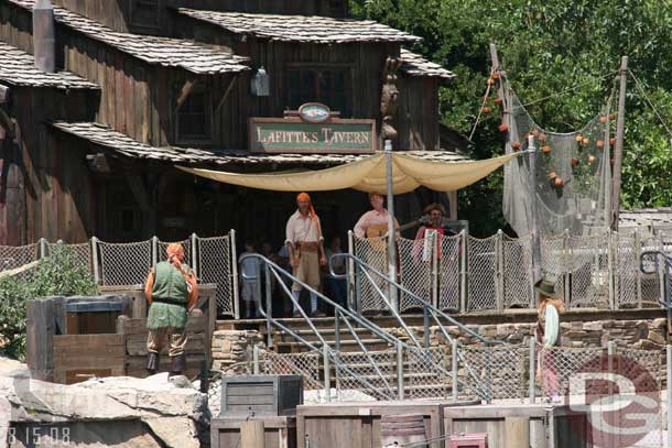 The Bootstrappers were out performing and they had a couple other Pirates with them.