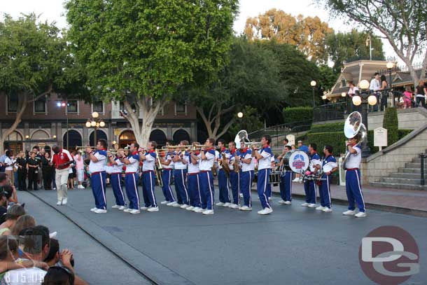 The College Bands final performance of the year