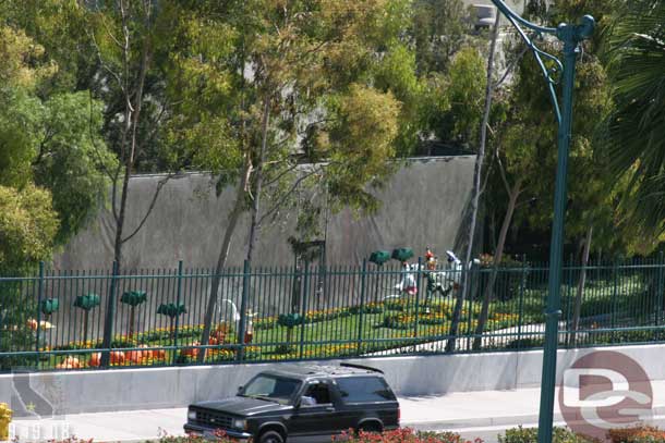 Noticed some Halloween decorations along the tramway