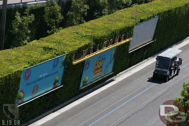 Also looks like the tram stop billboard is almost repaired