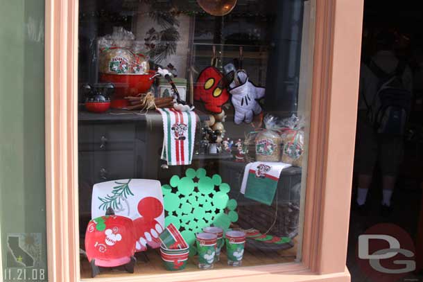 I had a request for more shots of the Main Street window displays, so I will try to get some each trip.. here is one.