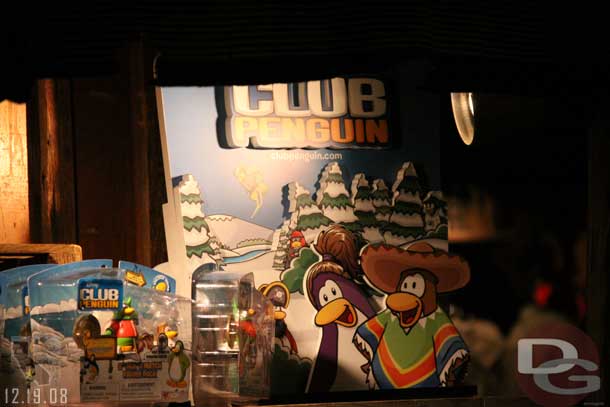 Kind of odd, but Club Penquin items in Adventureland.