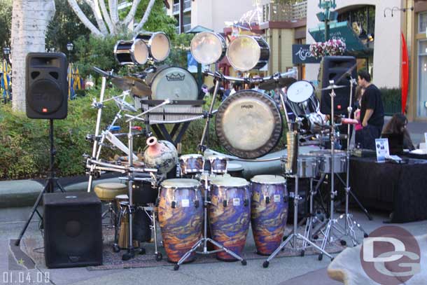 An interesting looking instrument out in Downtown Disney.