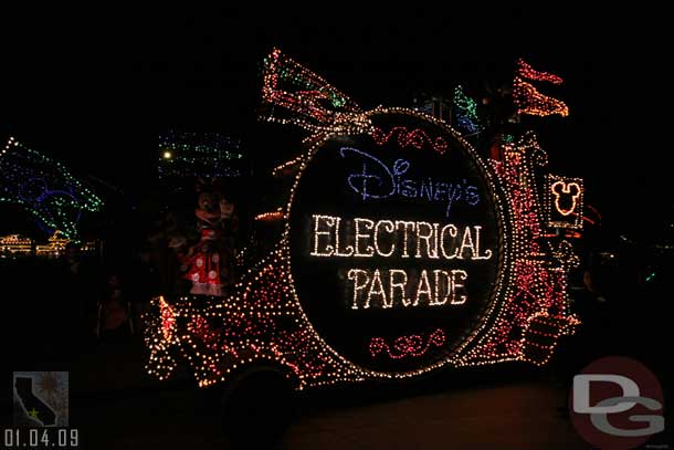 The parade is done with its season run until June now.