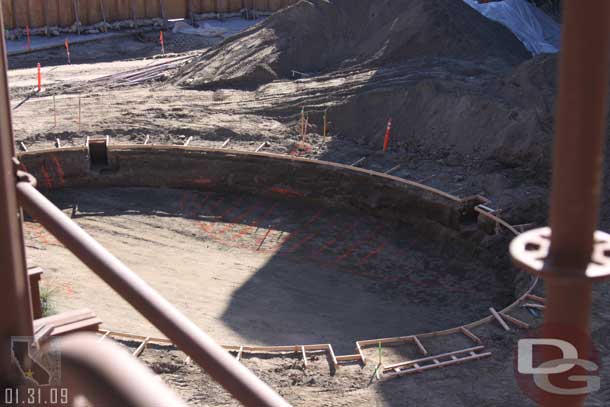 And pool in the courtyard