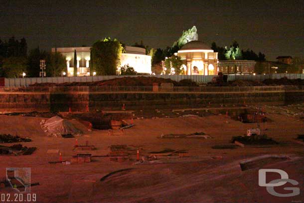 A random shot of the Bay over at DCA at night, no work going on this evening.