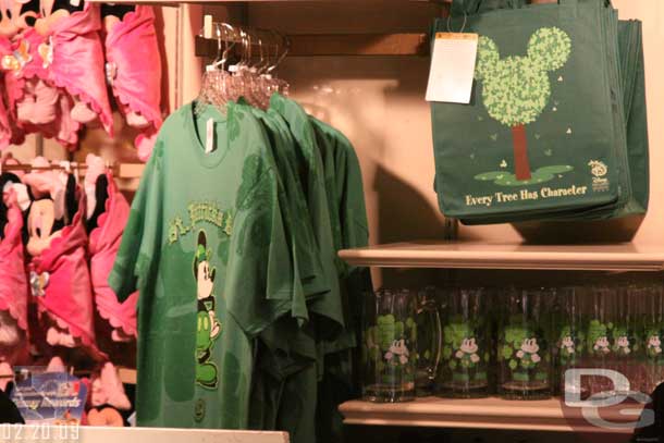 St Patricks day merchandise is out.