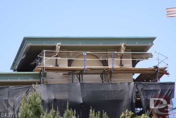 Work on the DVC wing of the Grand Californian