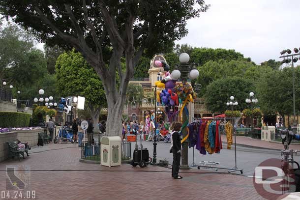 In Town Square they had a couple of units from the Street Party out for the media