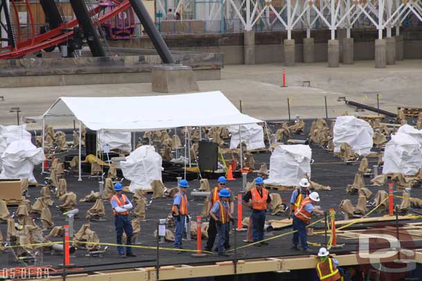 Quite a few workers too