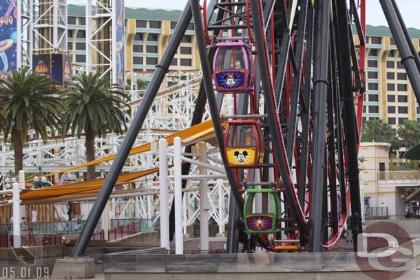 There were CMs being trained at the Fun Wheel