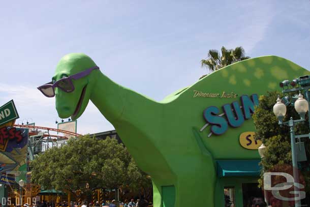 So will the dino...