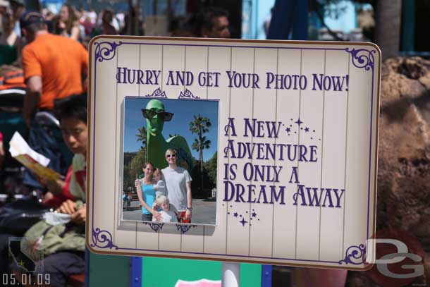 Disney never misses an opportunity.. 
