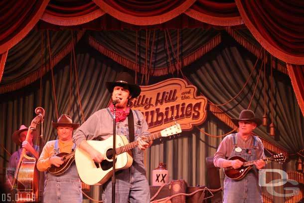 Stopped by Billy Hill for a set