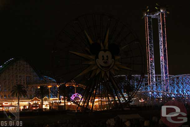It was raining so only snapped off a couple quick shots.. too bad the lights were not on yet guess next trip I will see them