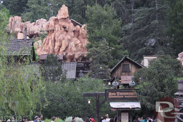 A random shot of Frontierland