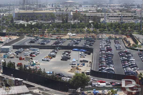 Parking in the Timon lot is shrinking...