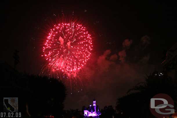 Now some shots from the Disney Celebrate America! A Fourth of July Concert in the Sky