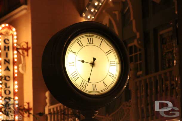 The show is just under 10 minutes long, which is really short for a Disneyland fireworks show