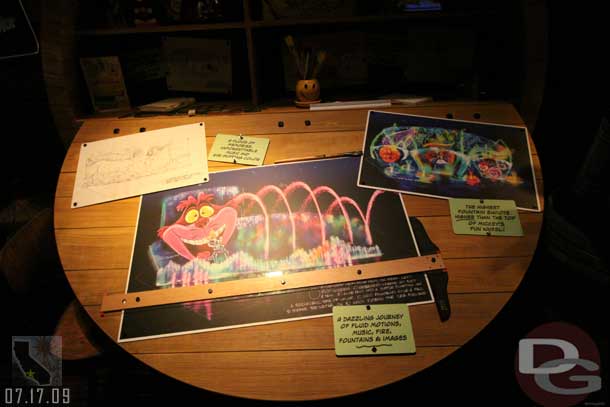 One of the animators desks (this is the one that had Toy Story before)