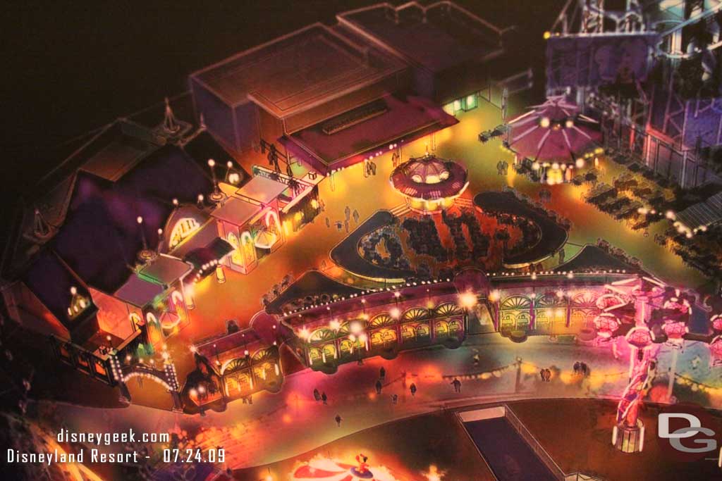 I had a request for some closer shots of the Blue Sky Cellar artwork.. so here is the new dining area that will replace the SS Rustworthy