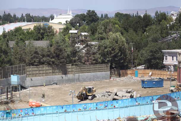 The former site of Golden Dreams and future site of the Little Mermaid