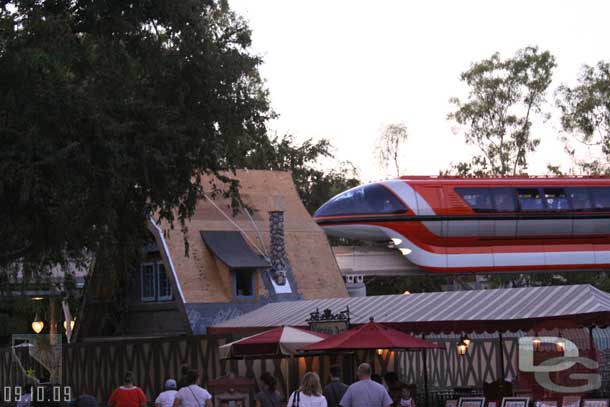 The shack in Fantasyland is moving along