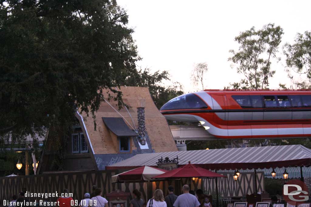 The shack in Fantasyland is moving along