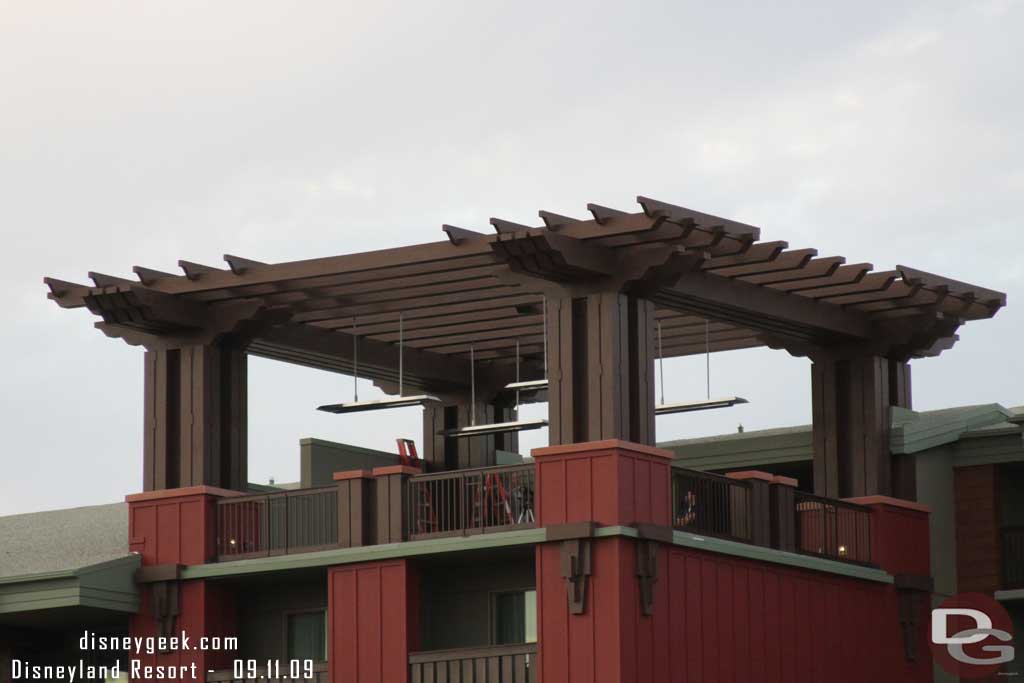 Noticed some people with cameras up on the observation deck