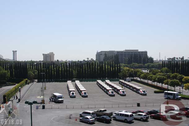 Noticed the fence on the far side of the lot was still up