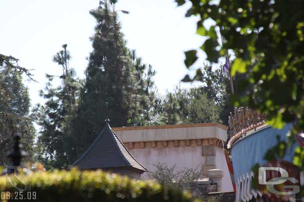 This box that showed up on the castle recently houses some equipment for the fireworks show