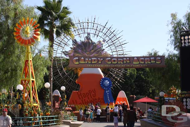 Candy Corn Acres is back again (wonder if this is the last year)