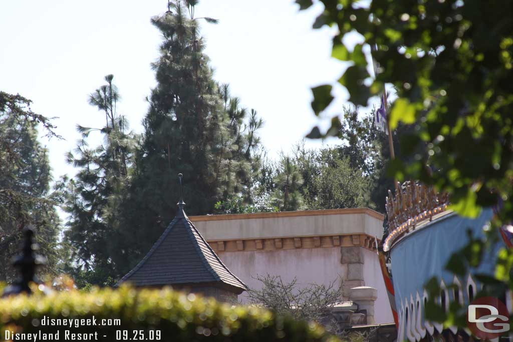 This box that showed up on the castle recently houses some equipment for the fireworks show