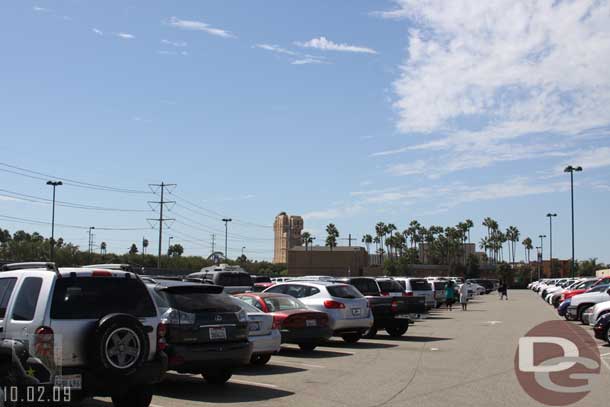 I was stuck parking out in the Pumba lot today. (This is across the street from the Garden Walk)