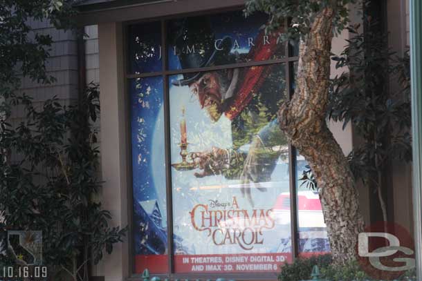 The windows have the upcoming holiday films