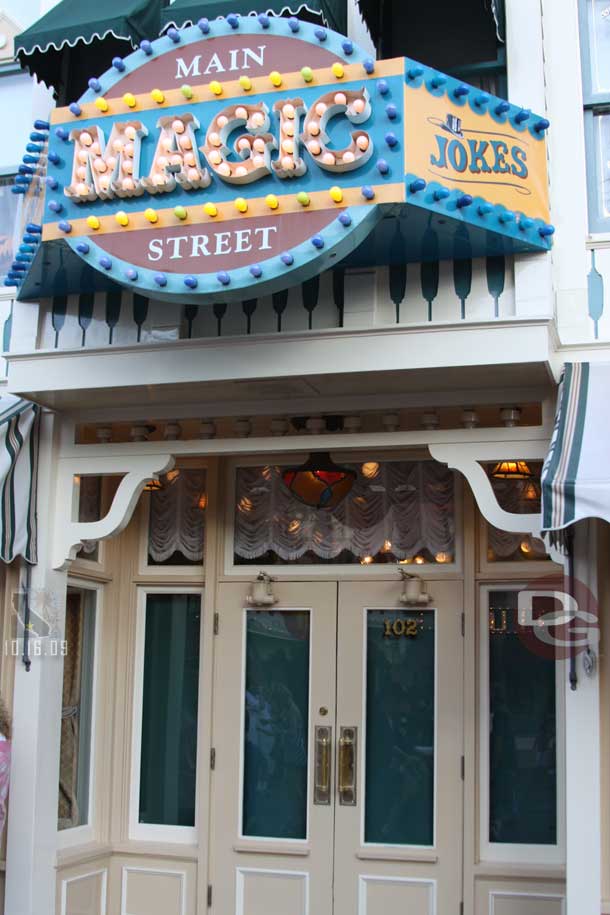 The Magic Shop is closed for renovation as the new tenant is moving in