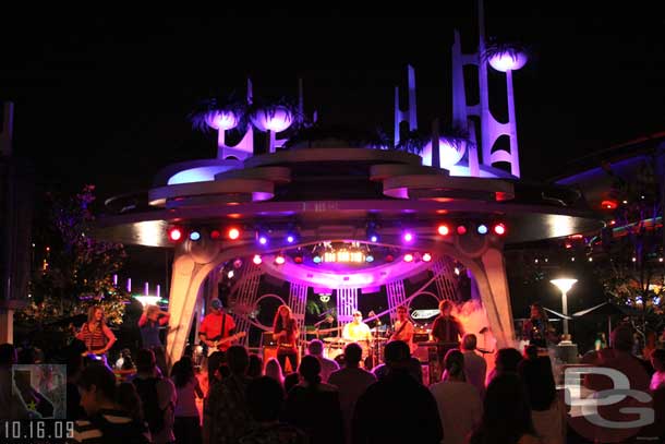 Reunion performing at the Tomorrowland Terrace