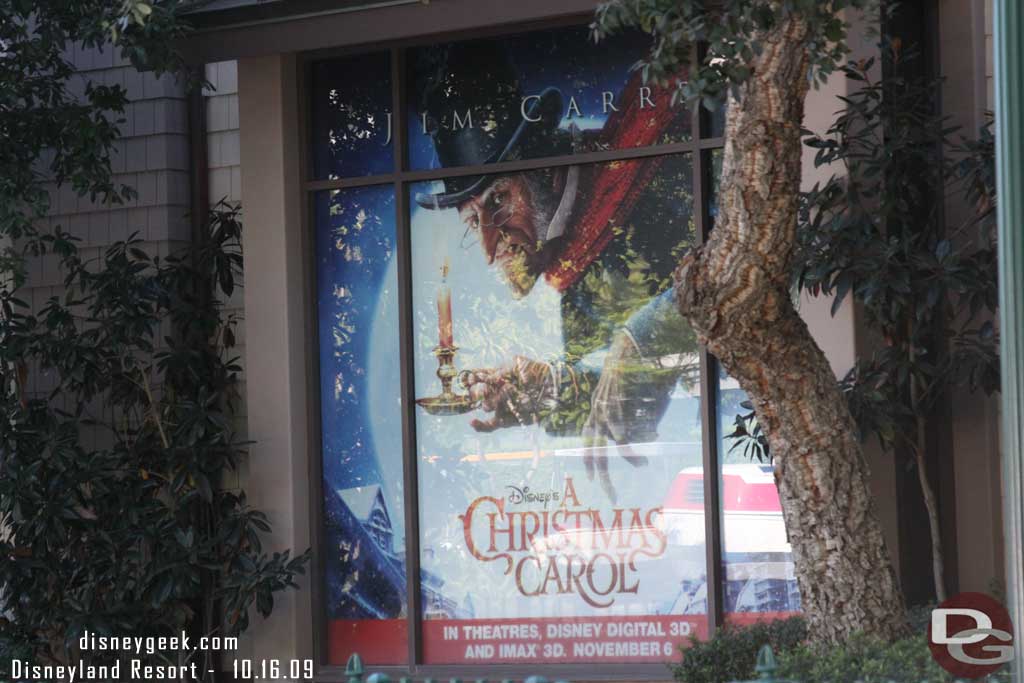 The windows have the upcoming holiday films