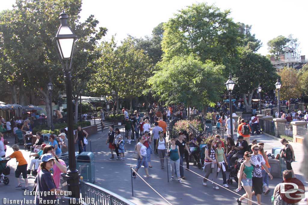 The extended queue ropes were up for Pirates