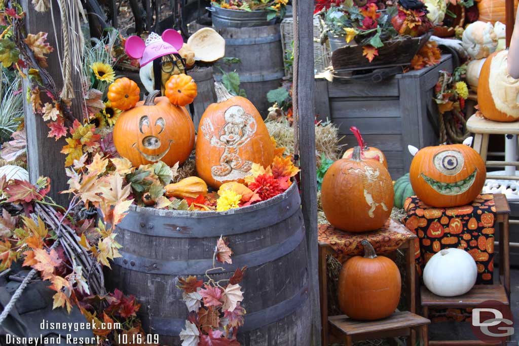 Stopped by the Ranch to check out the latest carving creations