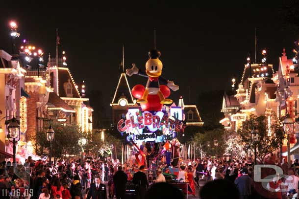 The Street Party looks great after dark, photos are trickier and really do not do it justice.