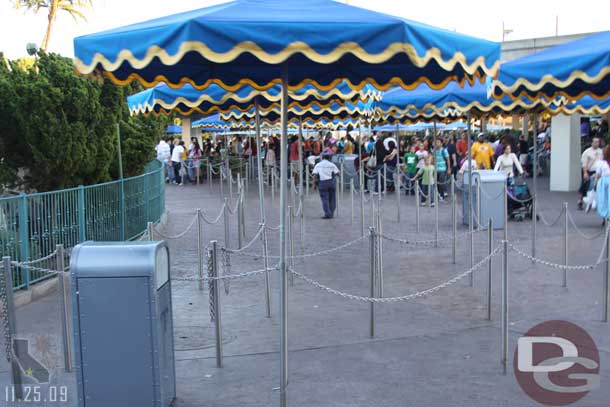 Wow the Nemo line was short...