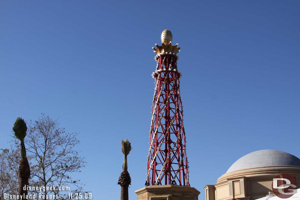 First stop DCA and the World of Color progress.