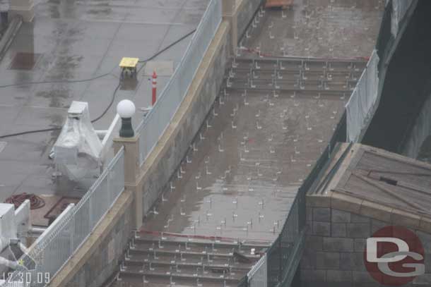 No real progress on the boardwalk, but all these L-backets look to be installed.  Guessing the boards for the boardwalk will go on top of these?