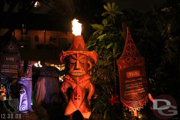 Stopped by the Tiki Room to close out the night.