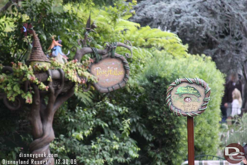 Already a long wait for Pixie Hollow.