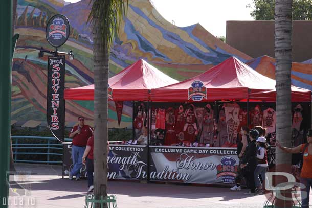 Still selling Rose Bowl merchandise.