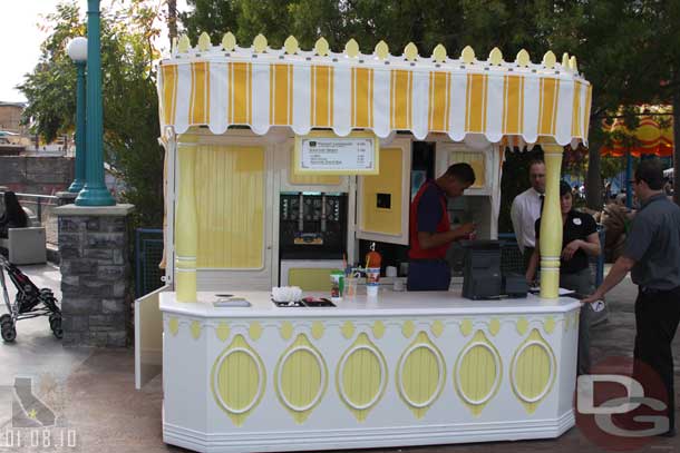 A new frozen lemonade stand has opened near the Zephyr