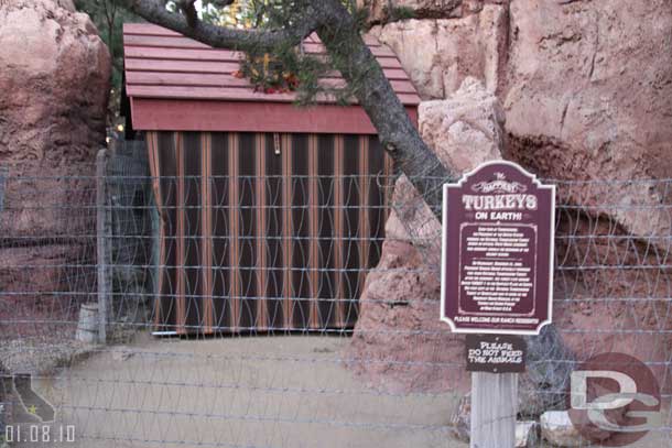 The ranch is closed for removal of the Reindeer Roundup