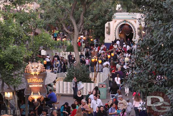 Some work going on in Adventureland too.